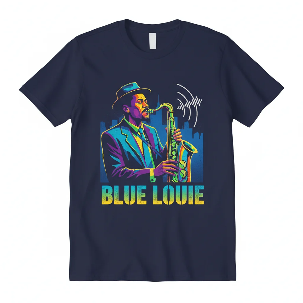 The Chandler Blue Louie Shirt | Premium Unisex T-Shirt Built to Last