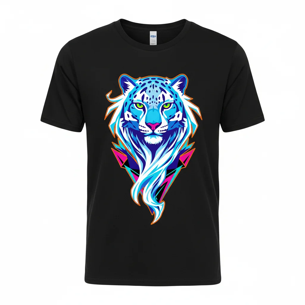 Snow Leopard Sprite Essential T-Shirt - Unique Wildlife Art Tee