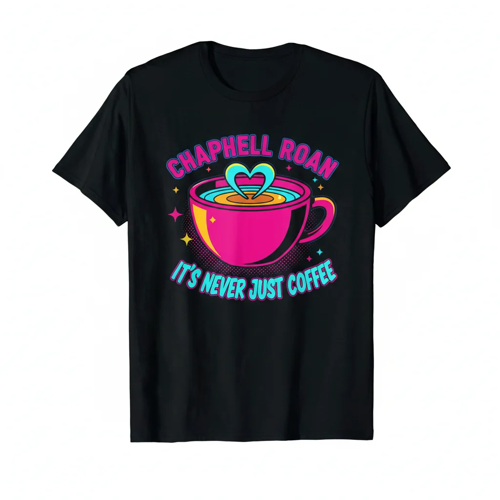 Chappell Roan "It's Never Just Coffee" - The Essential, Fade-Resistant Tee