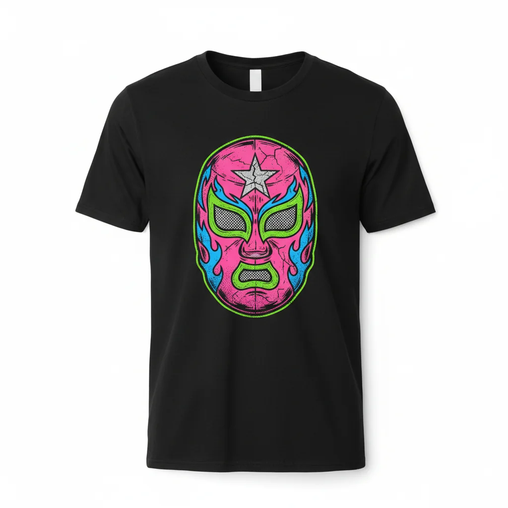 Chappell Roan Wrestler Mask Tee – Essential Streetwear