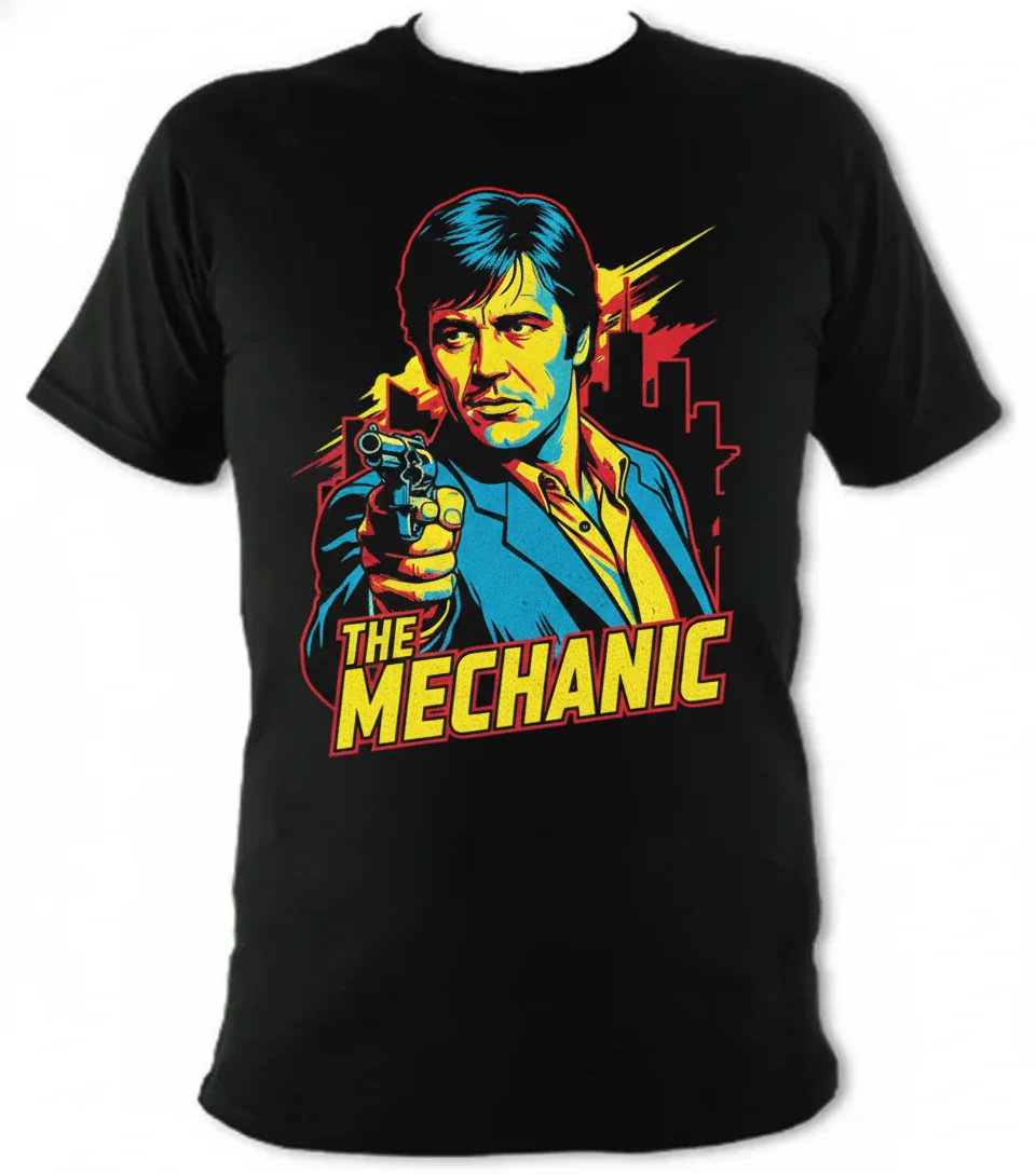 Charles Bronson Heavyweight T-Shirt for Men – Iconic Actor Tee
