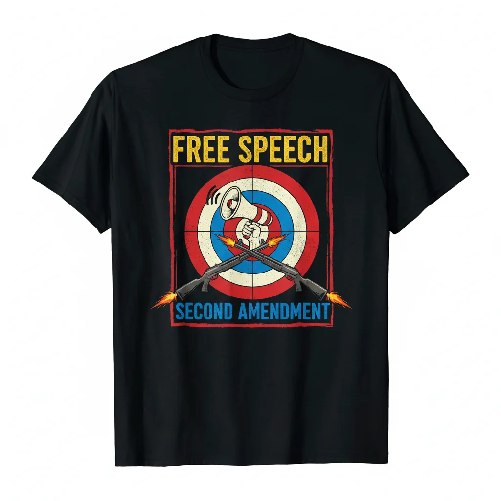 Charlie Kirk Fan Apparel: "Shooter" Graphic Tee