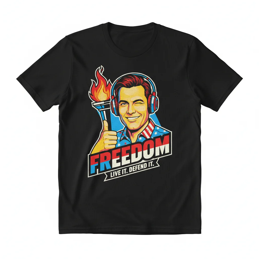 Charlie Kirk Freedom Shirt - Durable & Comfortable