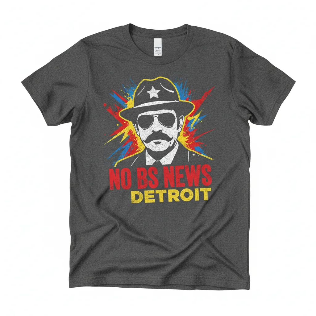 Charlie LeDuff: No BS News Detroit - Wear Your Truth Tee
