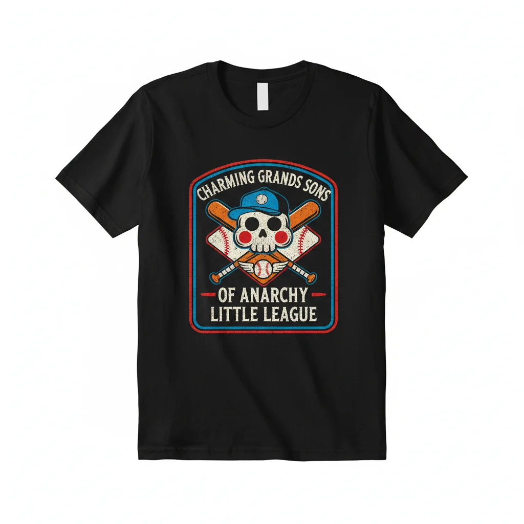 Grandsons of Anarchy Little League Essential T-Shirt – Rebel Comfort