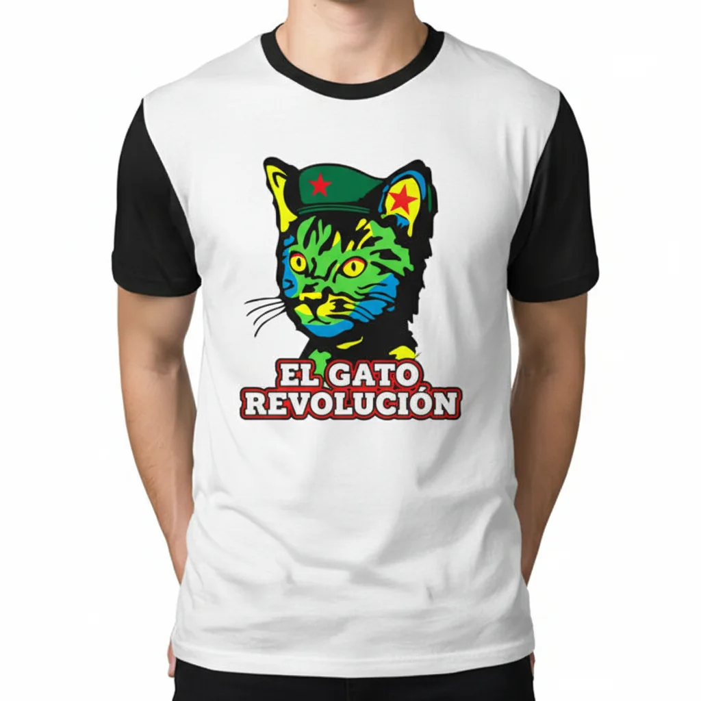 Che Cat Essential T-Shirt – Premium Ring-Spun Cotton Tee for Comfort & Style