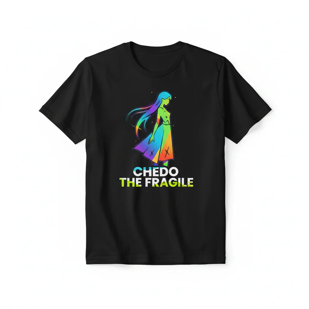 Cheedo the Fragile: Ultra-Durable & Fade-Resistant Essential T-Shirt