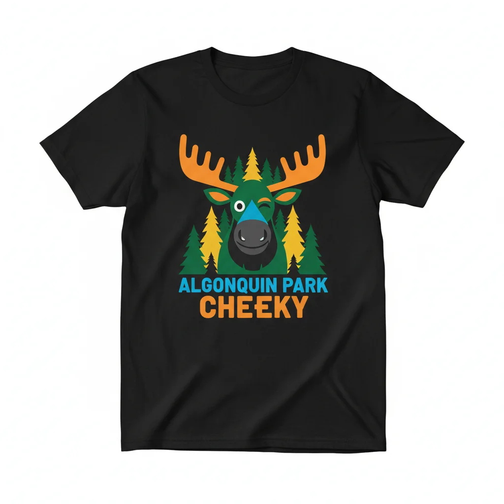 Algonquin Park Moose Vibes Tee