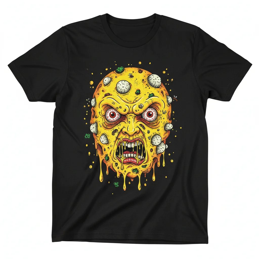 Cheese Zits: The Ultra-Durable, Eco-Friendly Essential T-Shirt