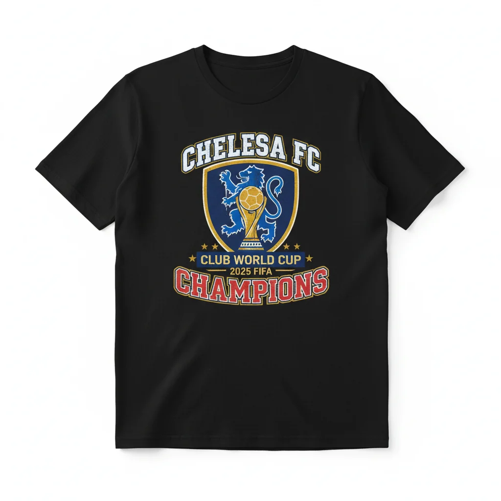 Chelsea FC Club World Cup 25 FIFA Champions Shirt – Official Fan Gear