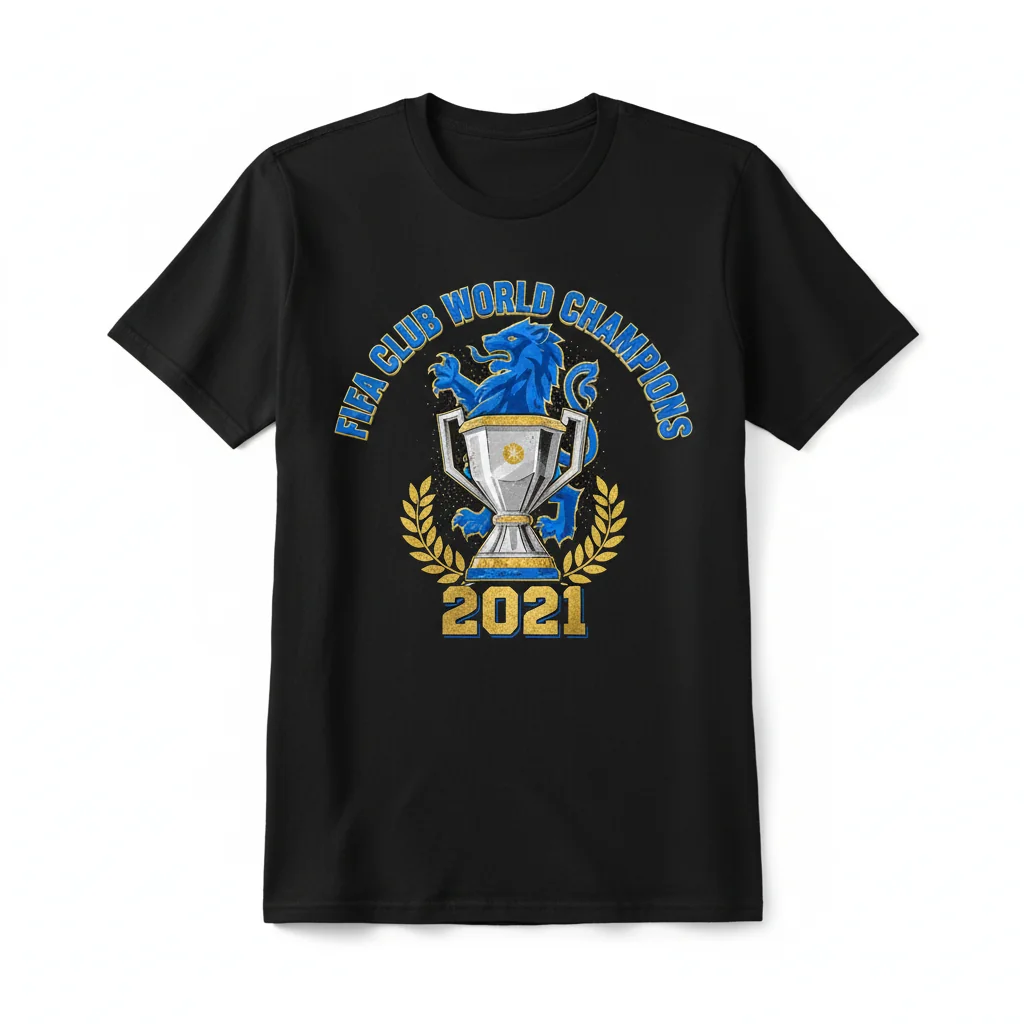 Chelsea FIFA Club World Champions Logo T-Shirt - Official Fan Apparel