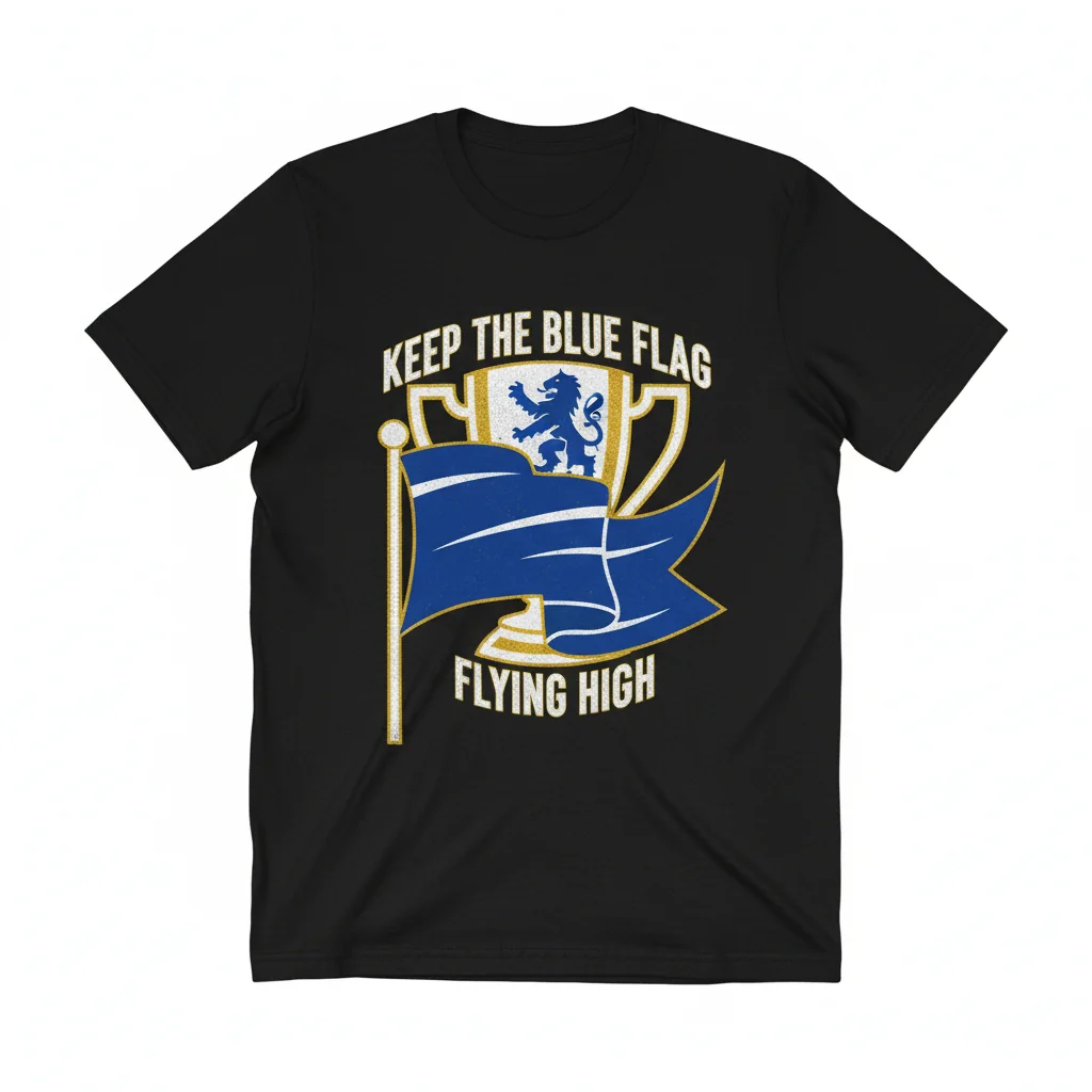 Chelsea Blue Flag High: Wear Your Pride Tee