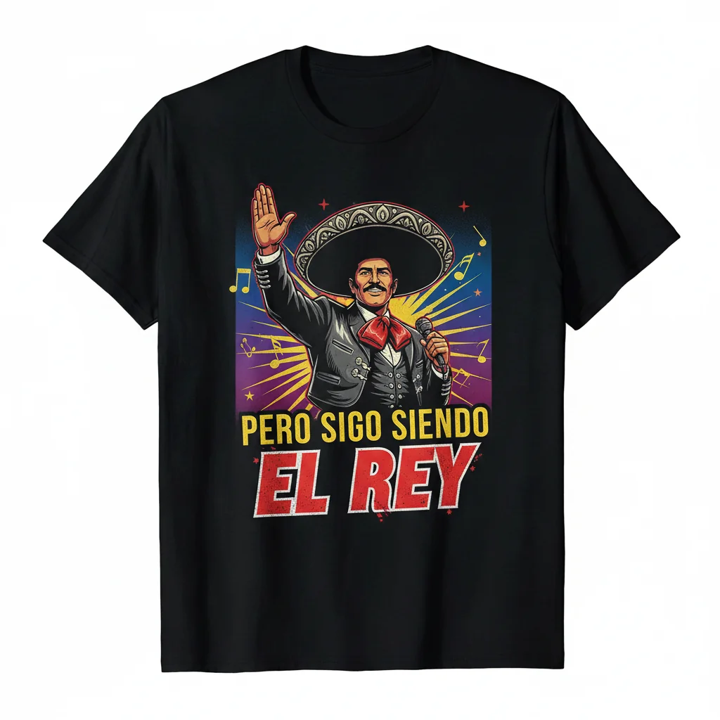 Vicente Fernandez 'El Rey' Tribute Tee