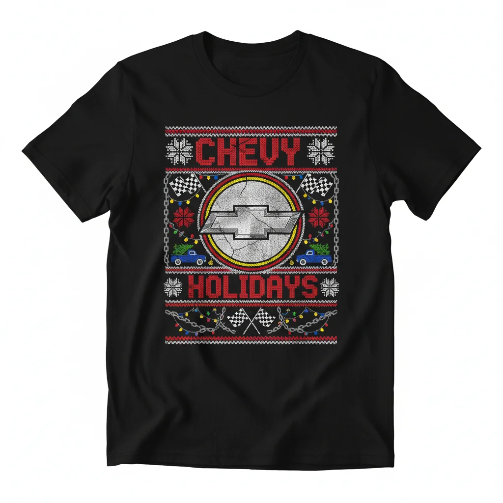 Chevrolet Ugly Christmas Sweater – Festive Durability Meets Comfort