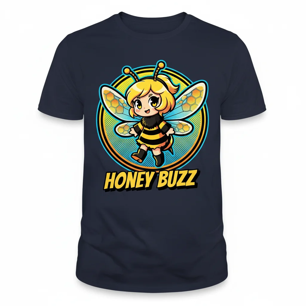 Chibi Bee Girl - Honey Essential T-Shirt: Unmatched Comfort & Lasting Style
