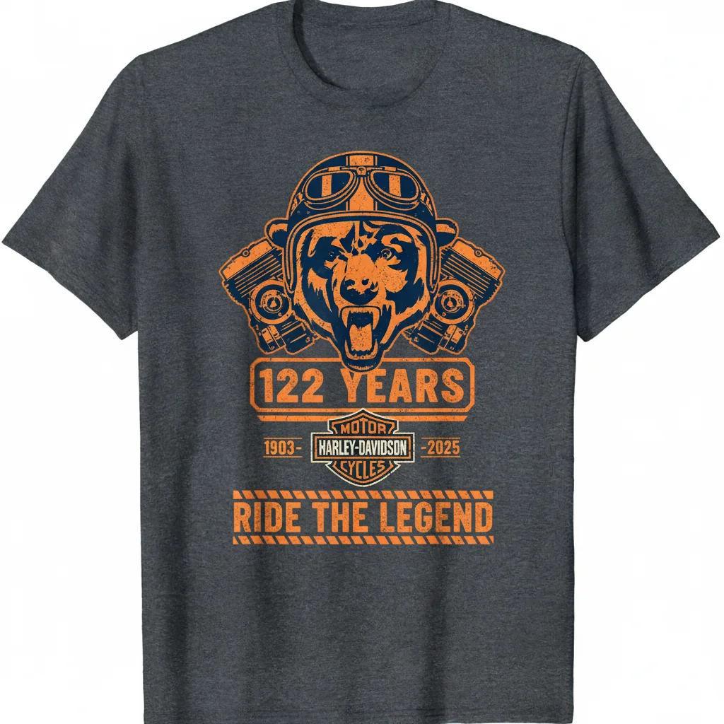Bears x HD: Legend Ride Graphic Tee