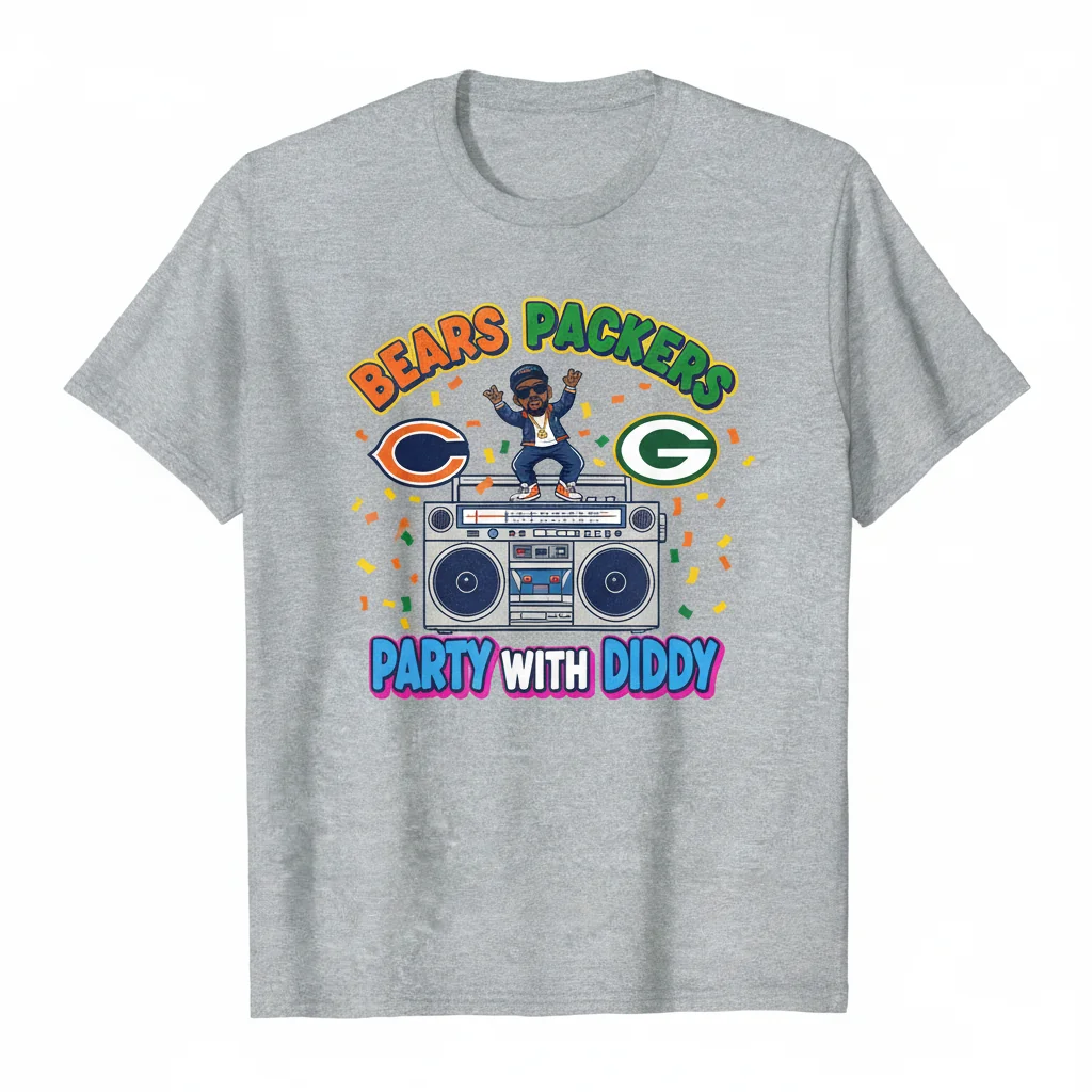 Bears vs. Packers: The Ultimate Diddy Party Tee
