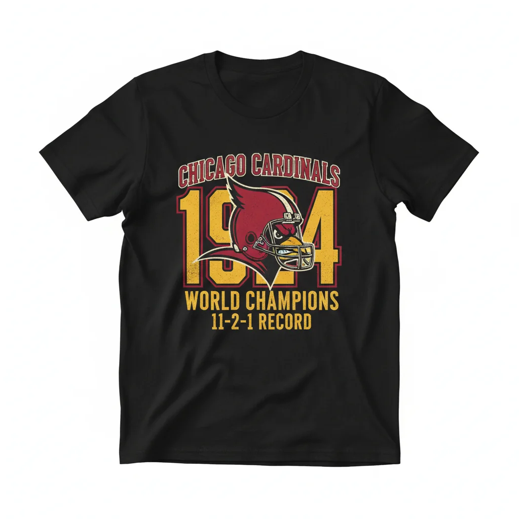 Chicago Cardinals 1924 World Champs Essential T-Shirt