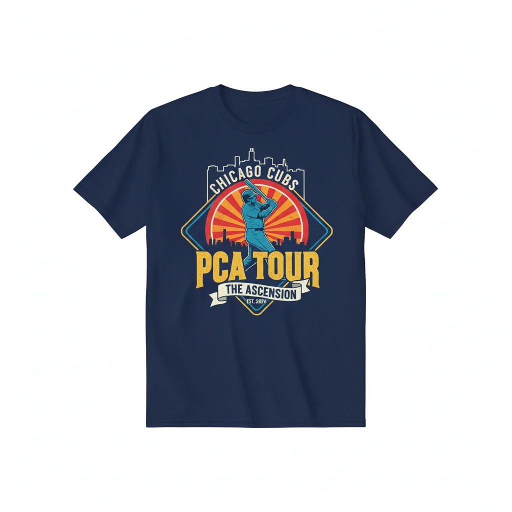 Chicago Cubs Pete Crow-Armstrong PCA Tour T-Shirt – Men's Official MLB Fan Gear
