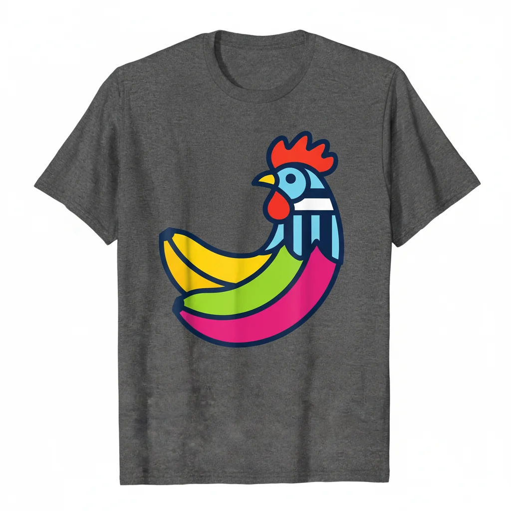 Chicken Banana Essential T-Shirt: Durability Meets Iconic Style