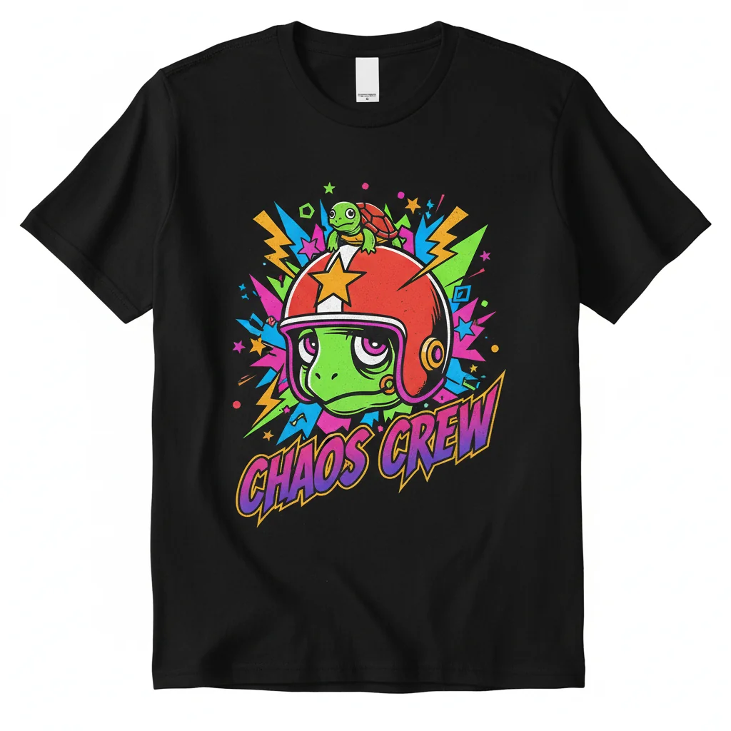 Chiitan: Embrace the Quirky Spirit Japanese Mascot Tee