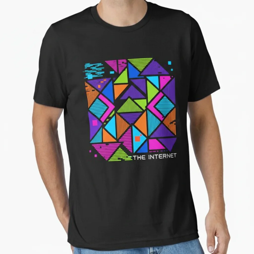 Childish Gambino - Because the Internet Pattern T-Shirt | Premium Cotton Graphic Tee