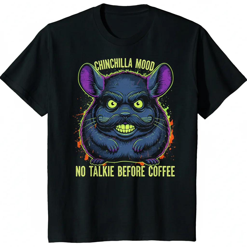 Chinchilla Face Meme Essential T-Shirt - Funny Animal Tee