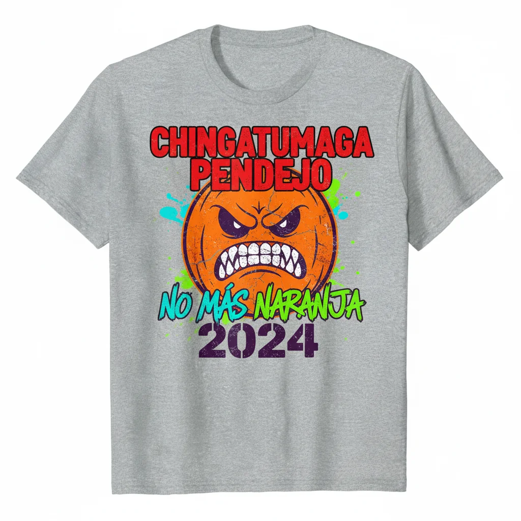 Chingatumaga Pendejo No Más Naranja 2024: La Camiseta Que Resiste y Destaca