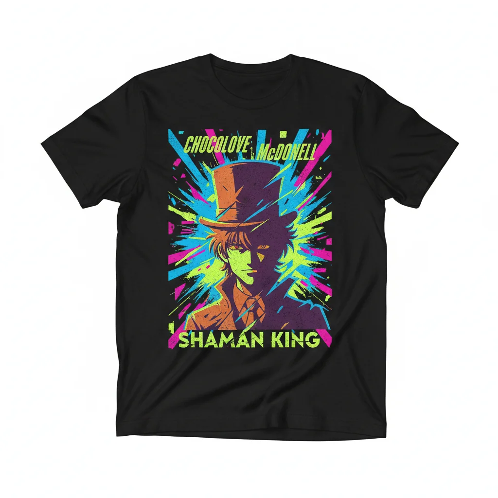 Chocolove McDonell Shaman King Premium T-Shirt – Official Anime Apparel