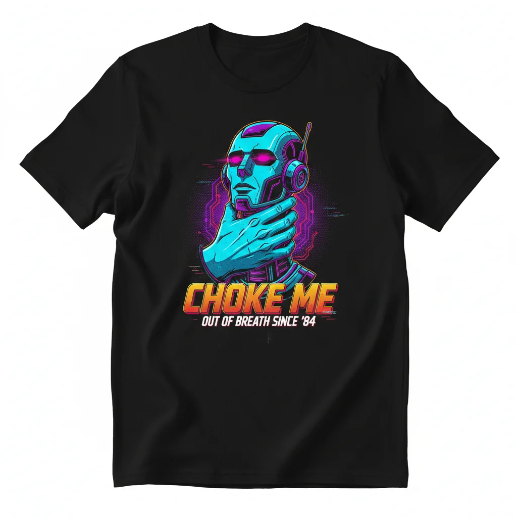 Camiseta Esencial "Choke Me": Estilo Duradero, Comodidad Superior