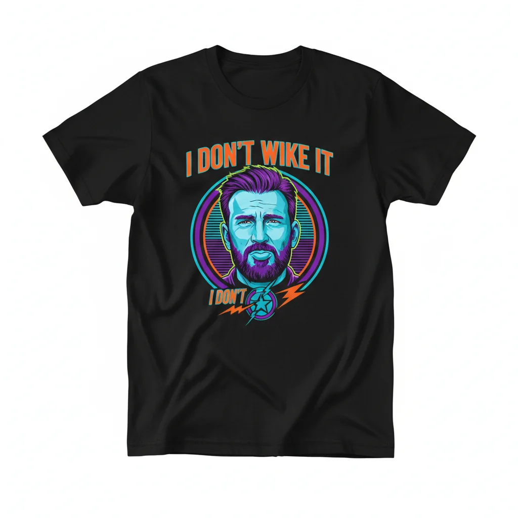 Chris Evans "I Don't Wike It" Meme Essential T-Shirt – Pop Culture Tee