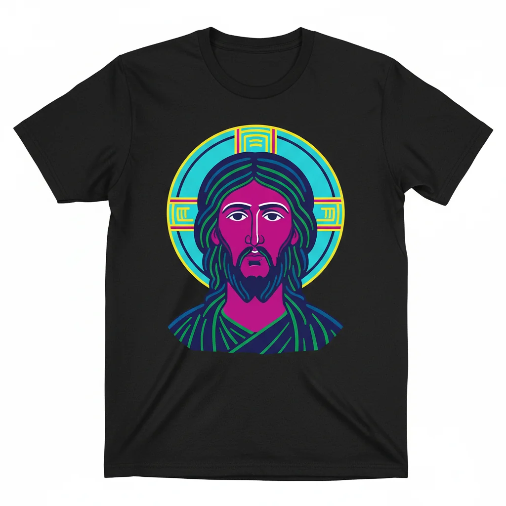 Acheiropoietos Holy Face Tee – Iconic Street Style