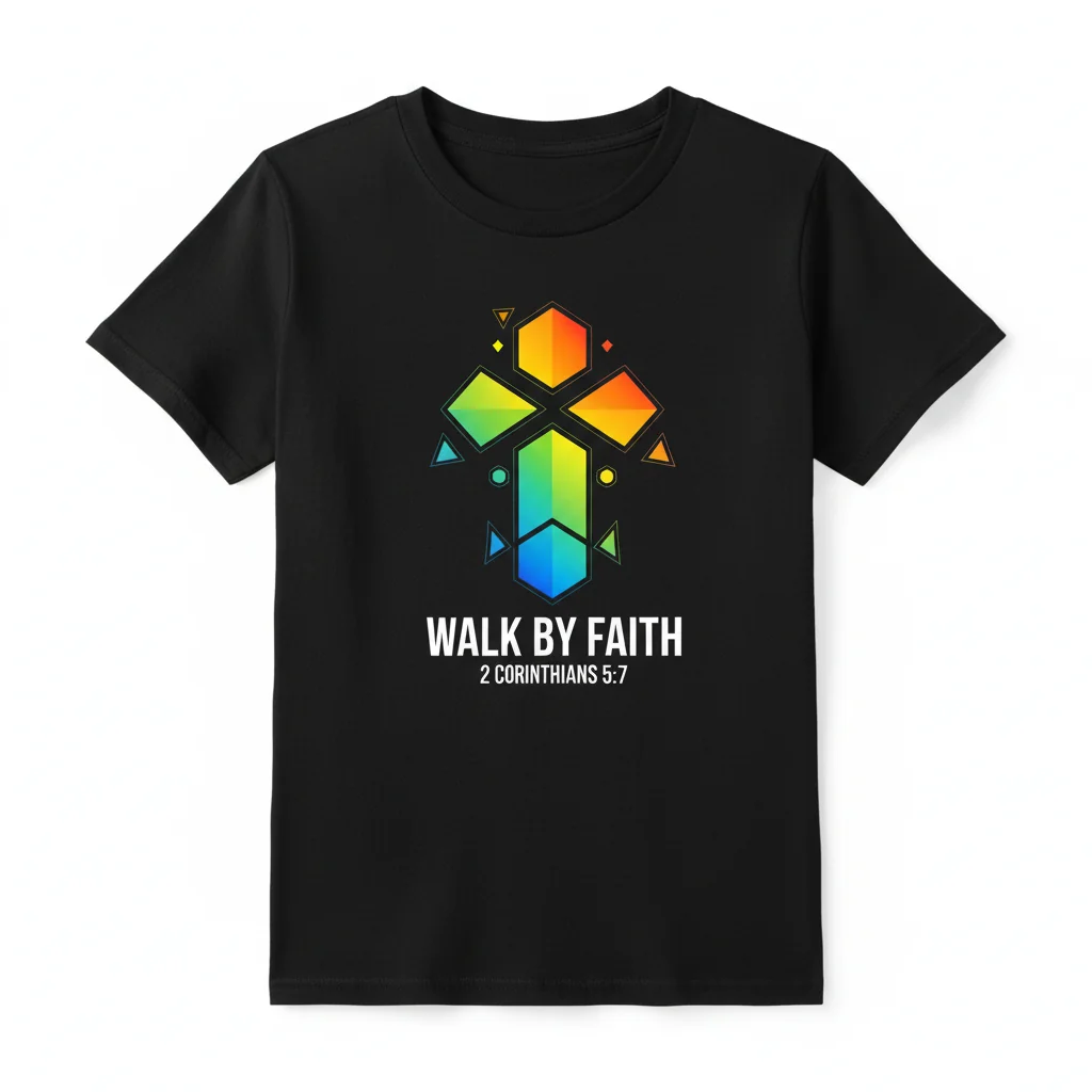 Christian 3D T-Shirts - Bible Verse & Religious Christian Apparel