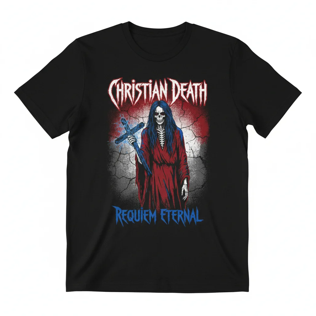 Christian Death Streetwear Tee 1 Christian Death Streetwear Tee