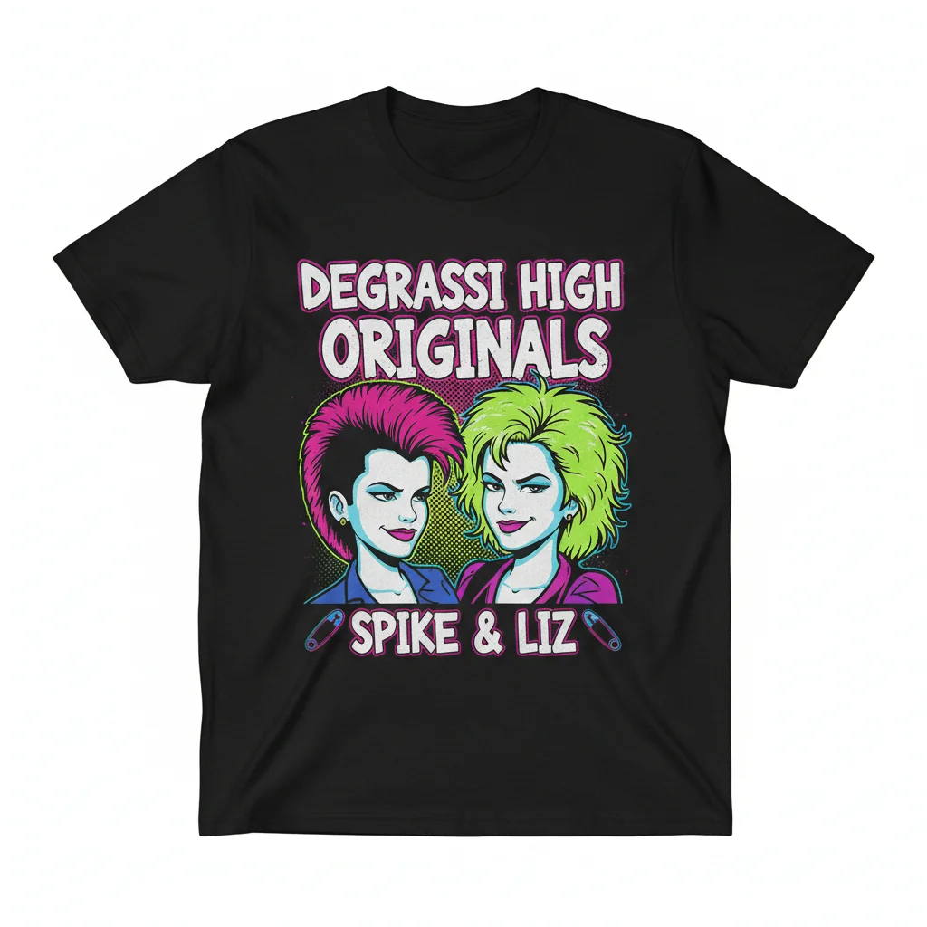 Degrassi High's Originals: Spike & Liz – Essential Comfort T-Shirt