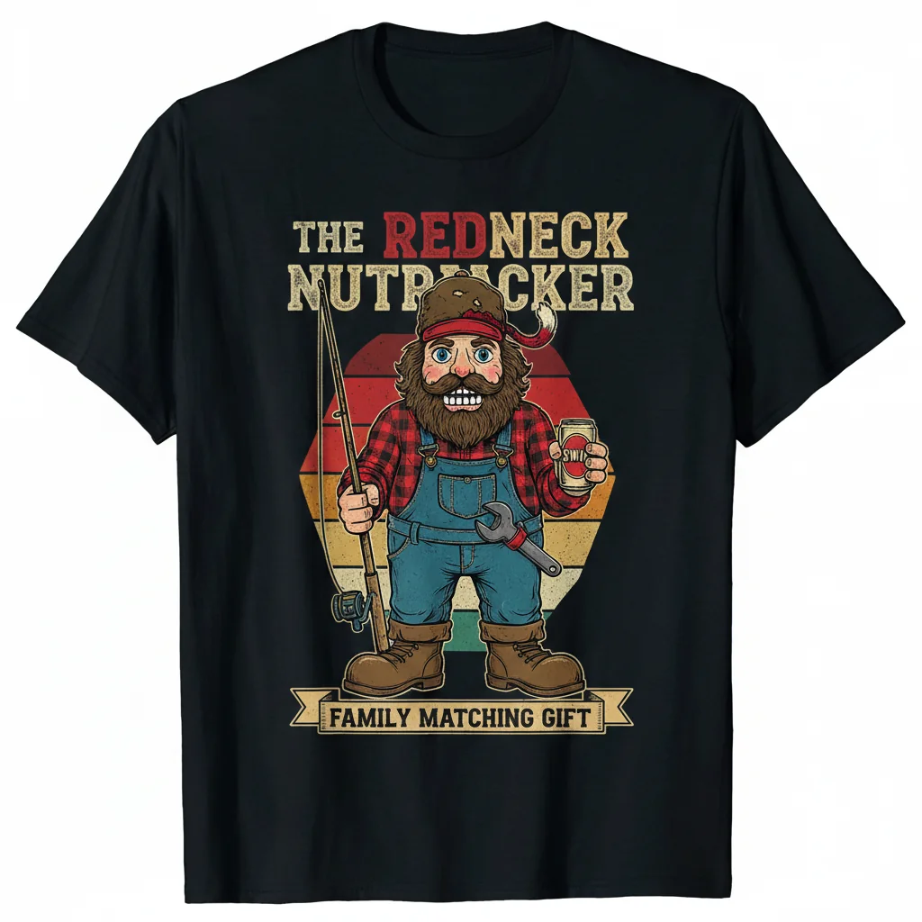 Redneck Nutcracker Family Matching Essential T-Shirt – Durable, Vibrant & Perfect Fit