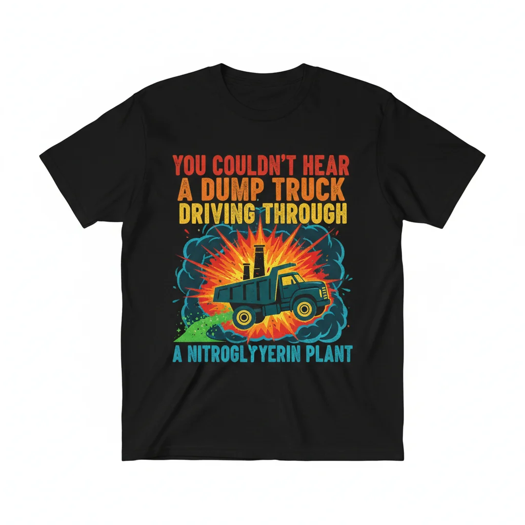 Christmas Vacation Quote Dump Truck Nitroglycerin Plant Essential T-Shirt