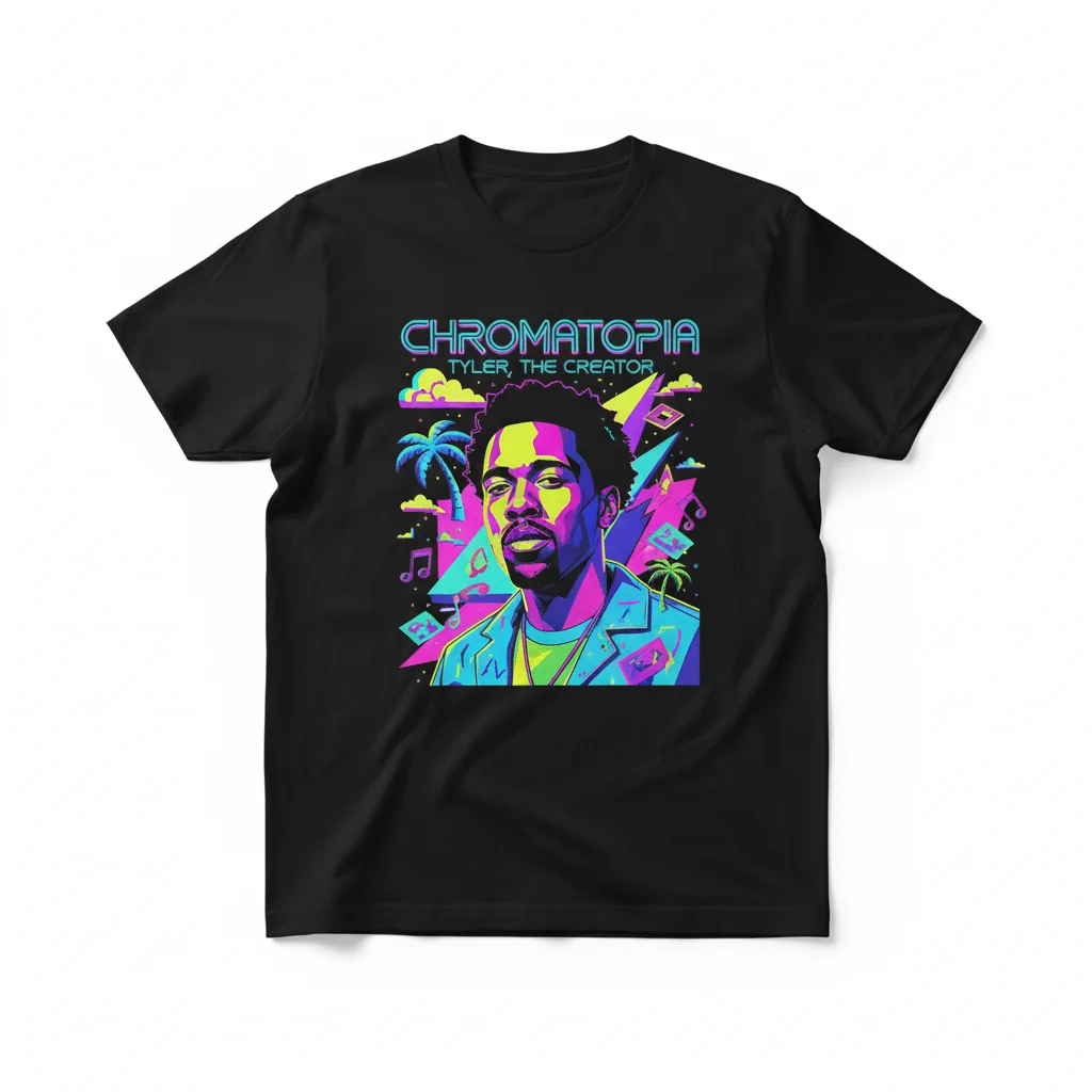 Chromakopia Tyler the Creator Premium Unisex Tee – Durable & Vibrant