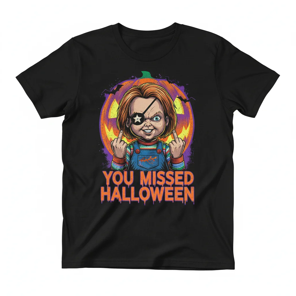 Chucky Middle Finger 'Missed It' Tee