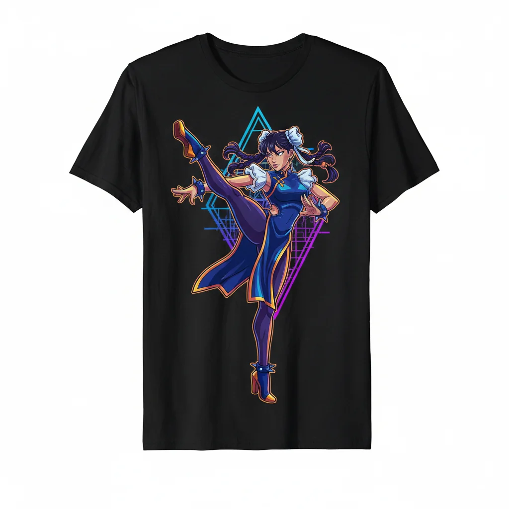Chun Li Alternative Costume Essential T-Shirt – Duradero y Cómodo