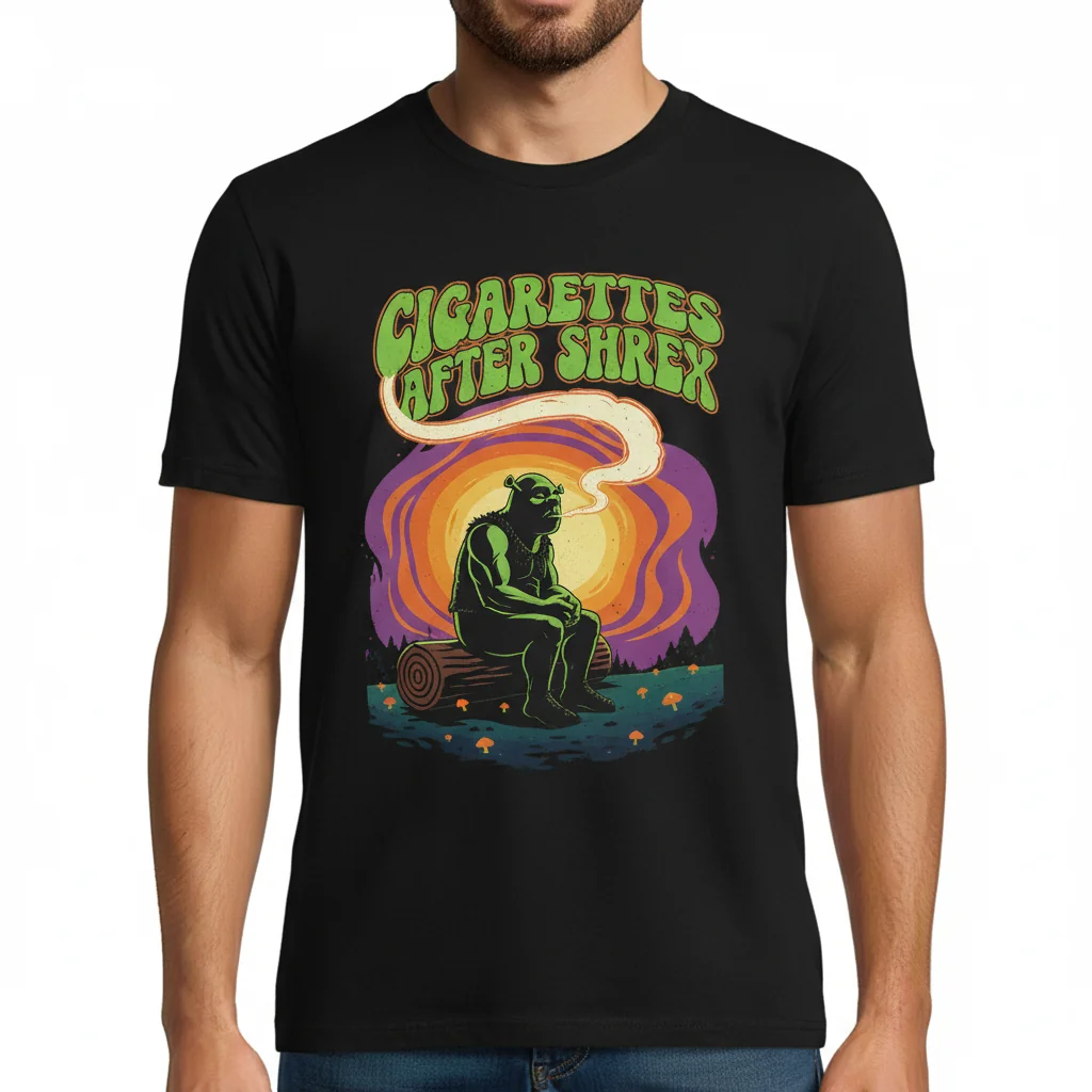 Cigarettes After Shrex: The Ultimate Durable & Fade-Resistant Essential T-Shirt