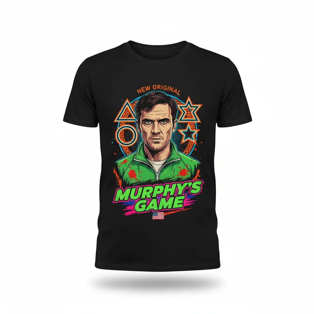 Cillian Murphy Squid Game USA Tee: Icon Status Unlocked