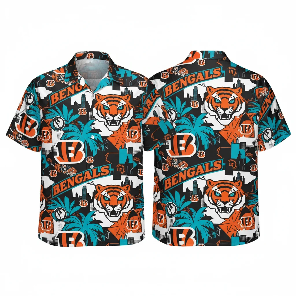 Cincinnati Bengals NFL Hawaiian Shirt – Fan Gear Apparel