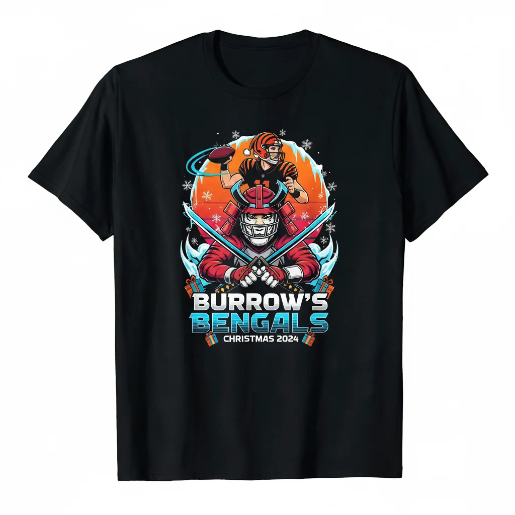 Burrow Katana Tiger Tee – Streetwear Icon