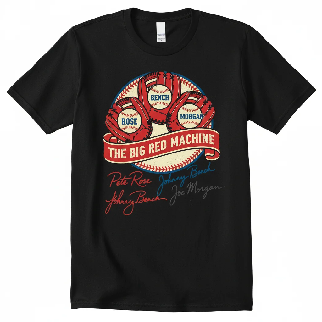 Cincinnati Reds Big Red Machine Legacy Signature Tee