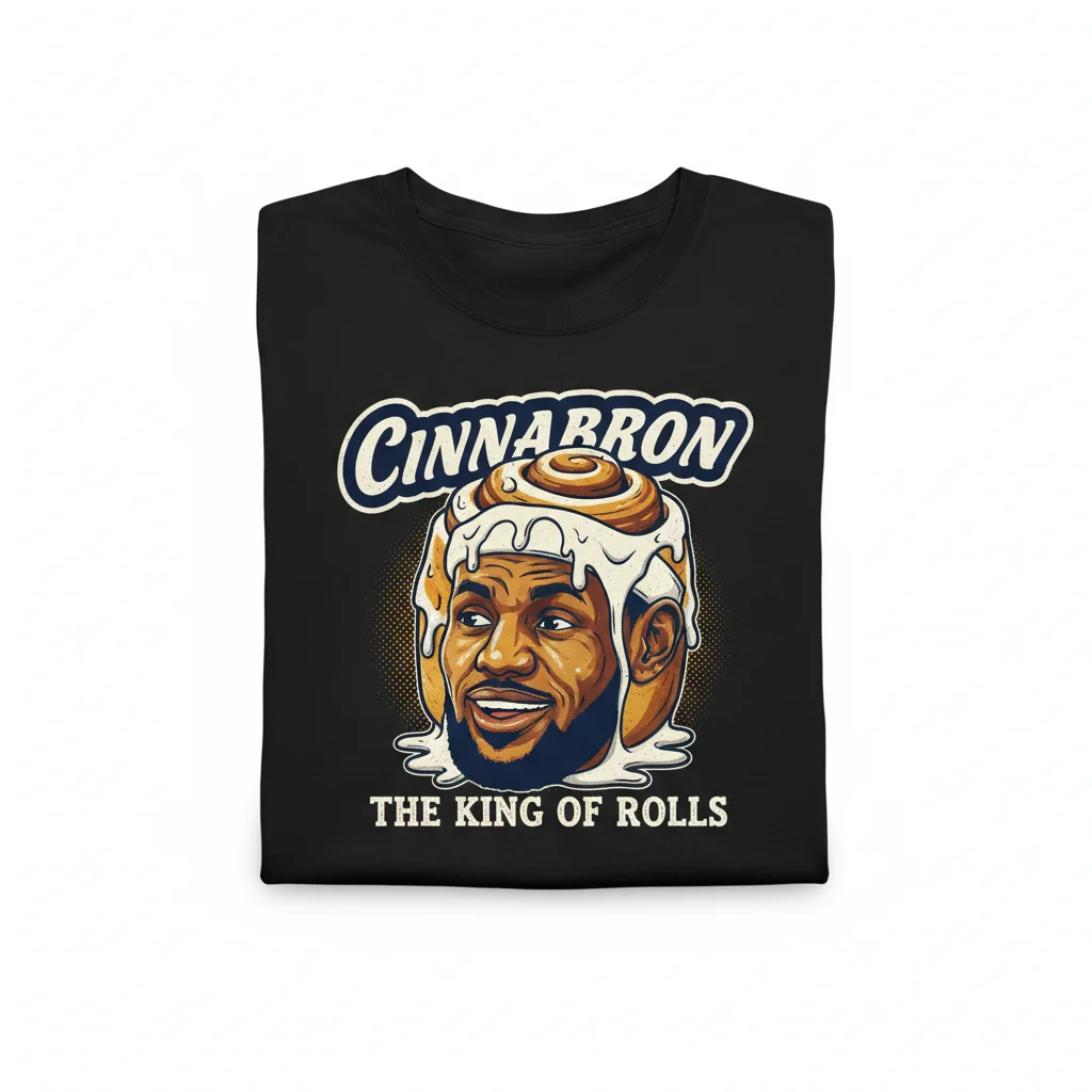 Cinnabron Funny Lebron Cinnabon Essential T-Shirt – Premium Cotton & Retail Fit
