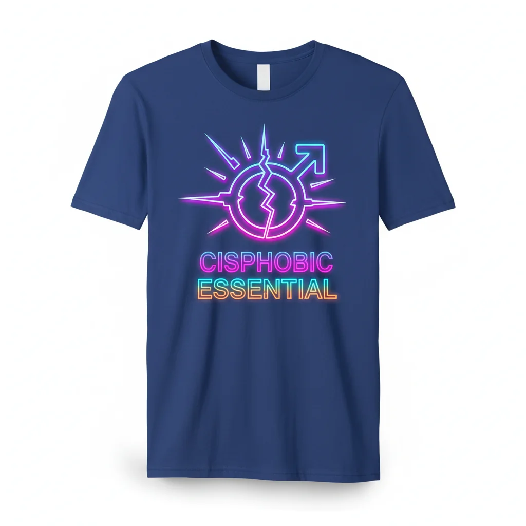 Cisphobic Essential T-Shirt – Premium Cotton Tee for Everyday Wear