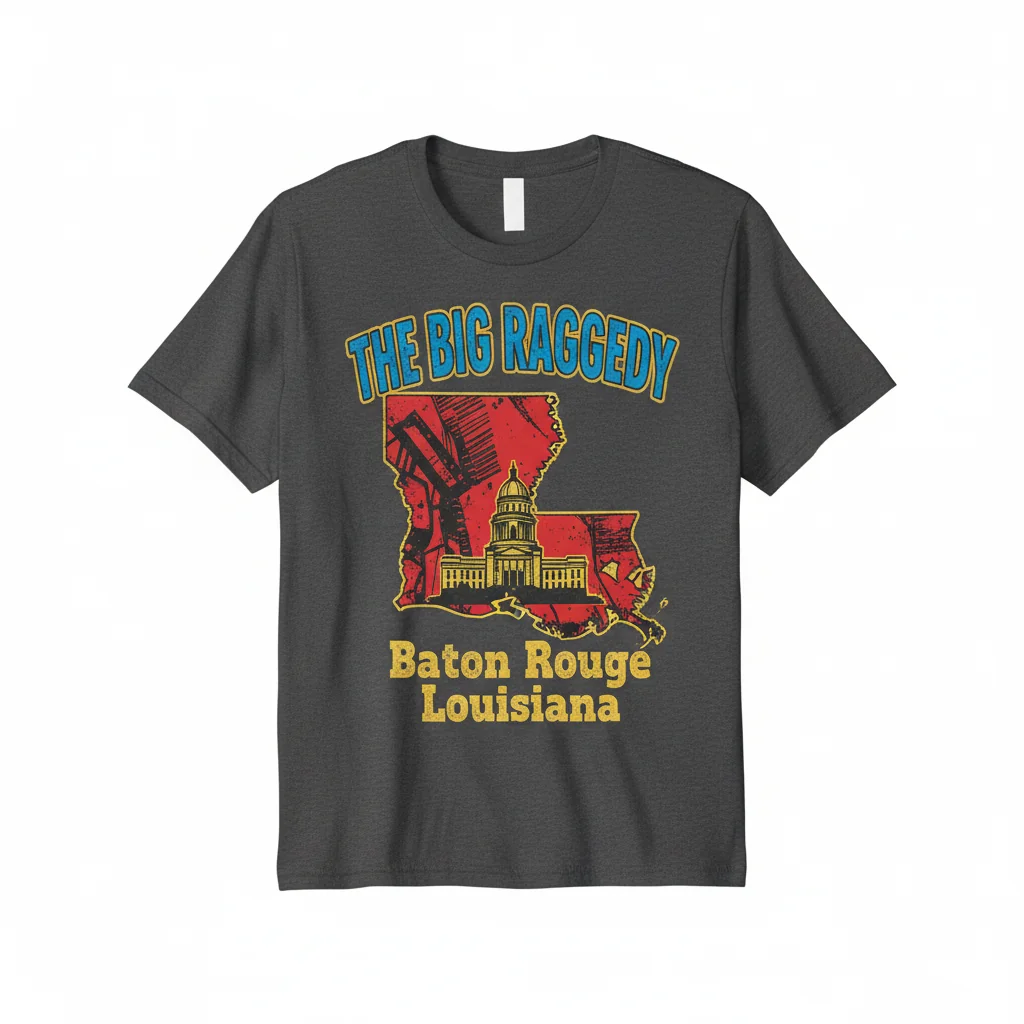 Baton Rouge "Big Raggedy" City Nicknames Essential Tee