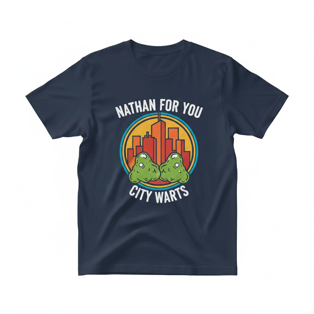City Warts "Nathan For You"  Signature Tee