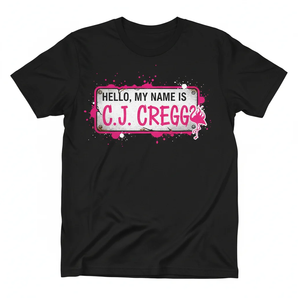 CJ Cregg Name Tag T-Shirt – The West Wing Fan Essential Tee